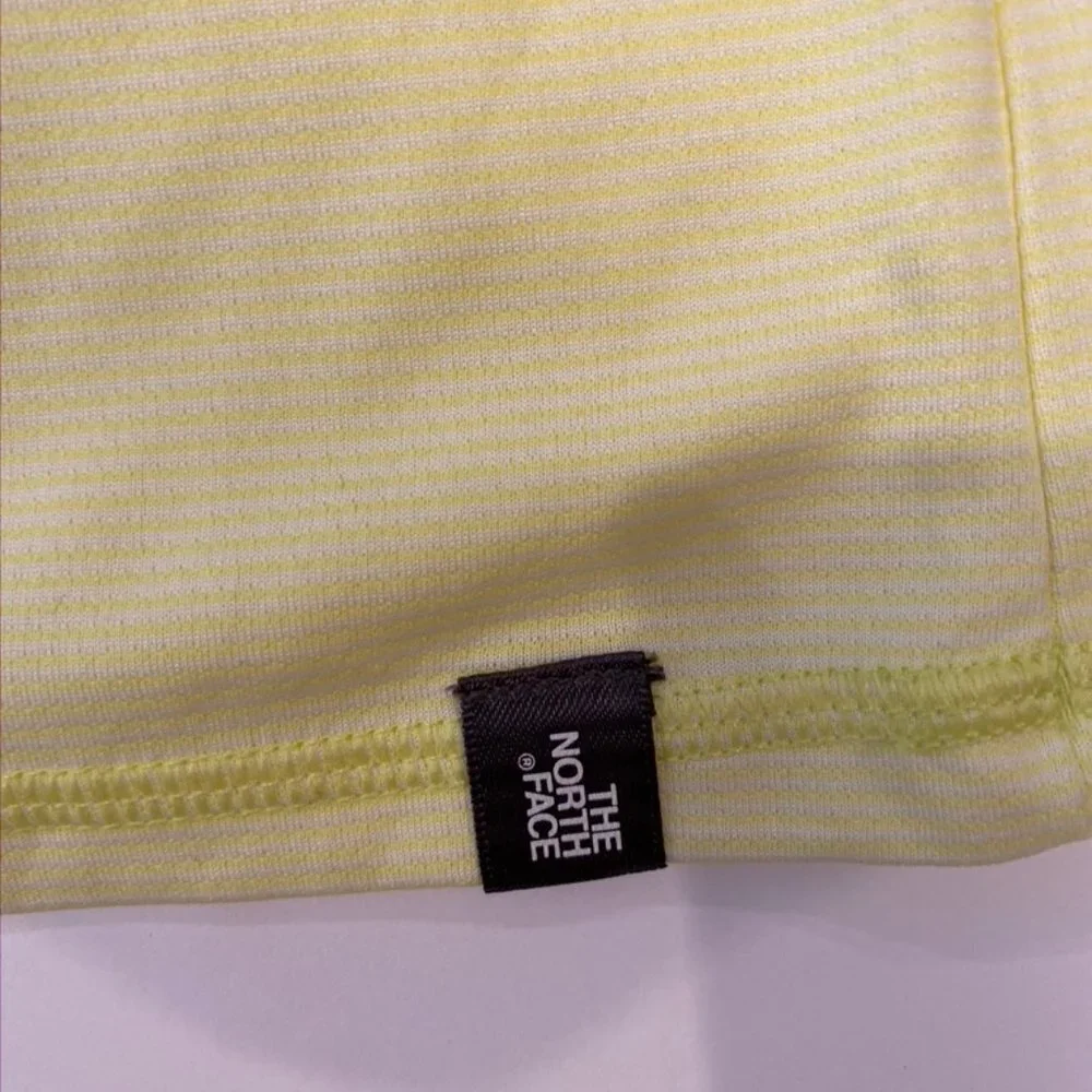 NWOT The North Face yellow/grey work out tee XL - Picture 3 of 4
